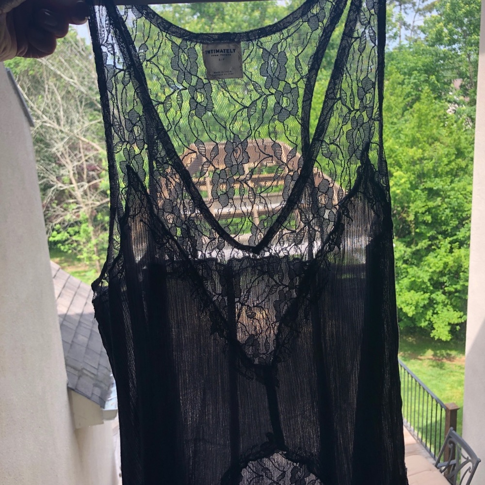 Free People Lacy Racerback Top - Picture 4 of 5